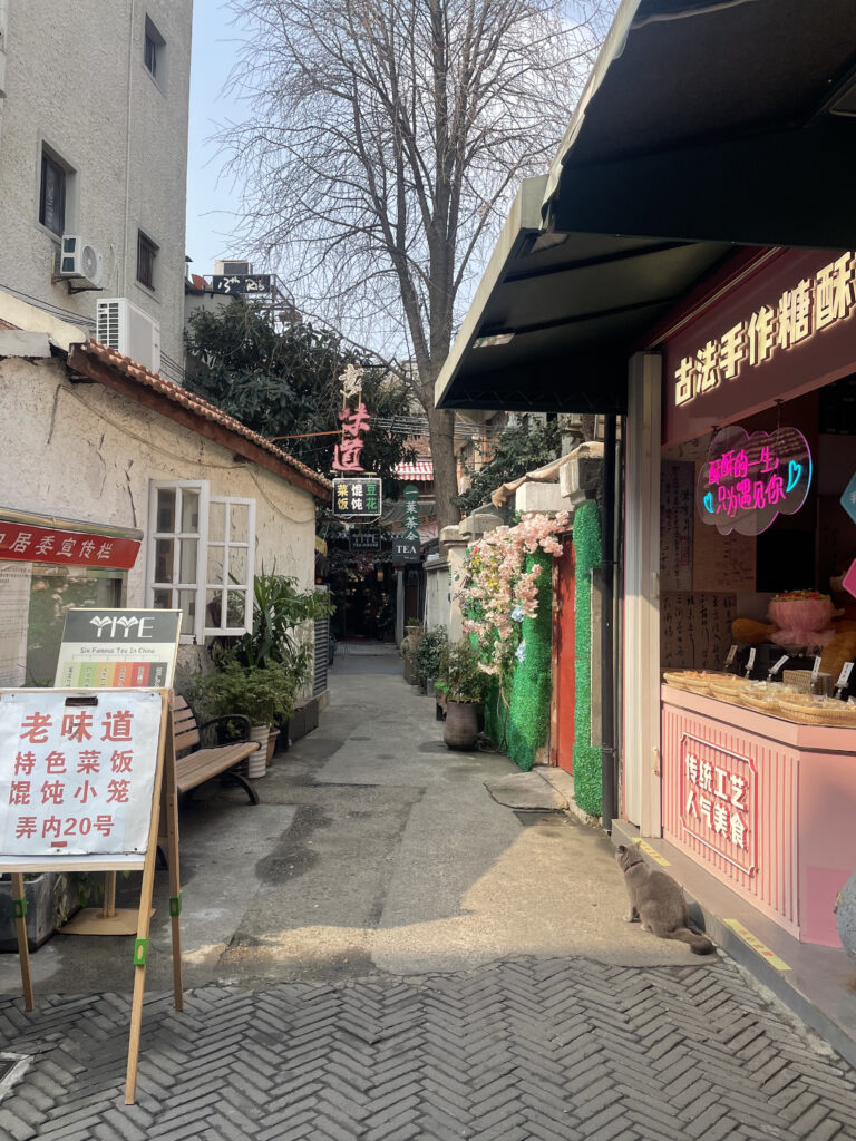 田子坊の可愛いお店は、中国の伝統的な砂糖菓子を取り扱っている。