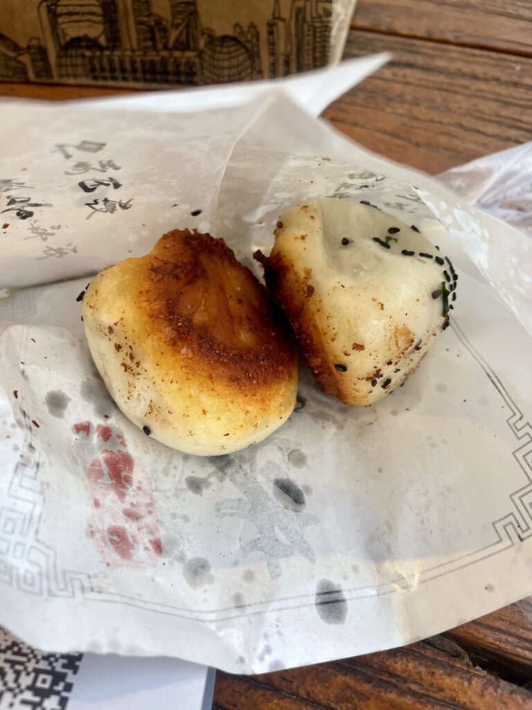 上海のソウルフード「焼小籠包」