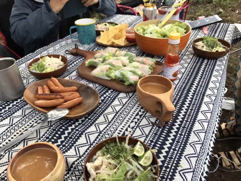 おしゃれキャンプ飯